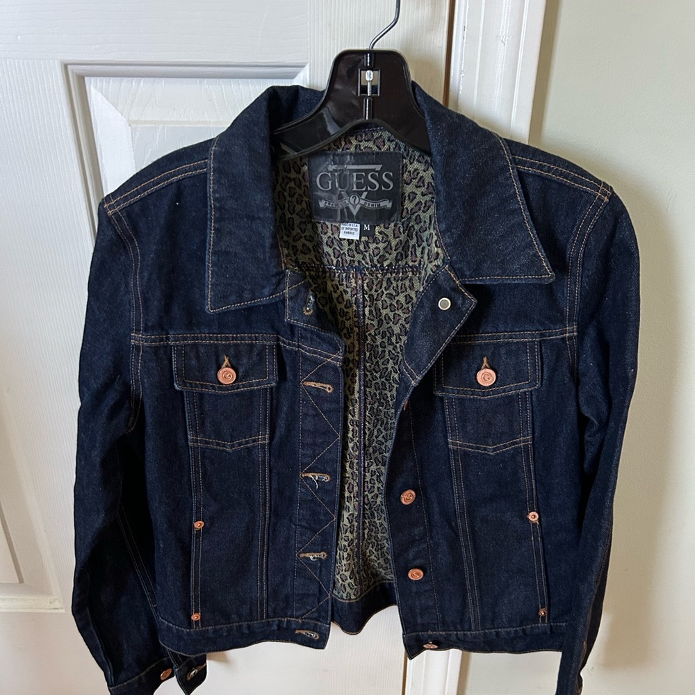 Guess Denim Jacket, Sz M